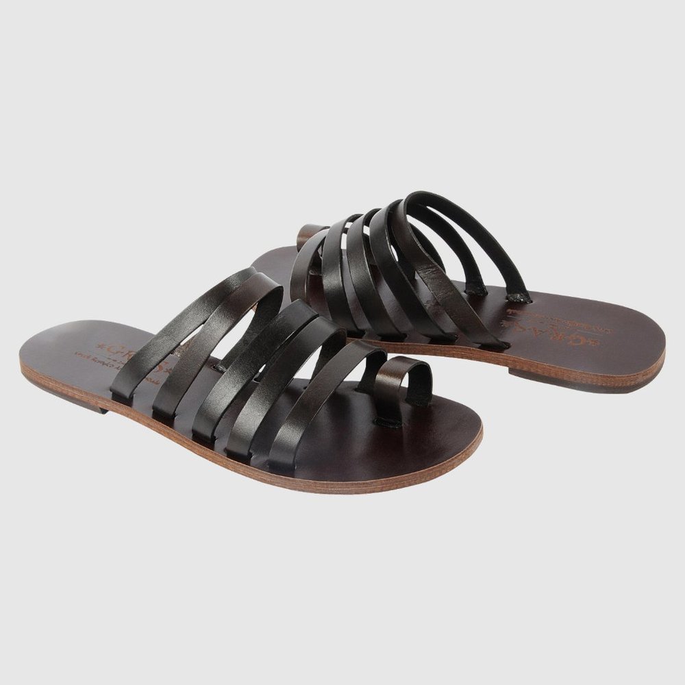 Greek Leather Sandal: Ekaterine - Picture 3 of 5